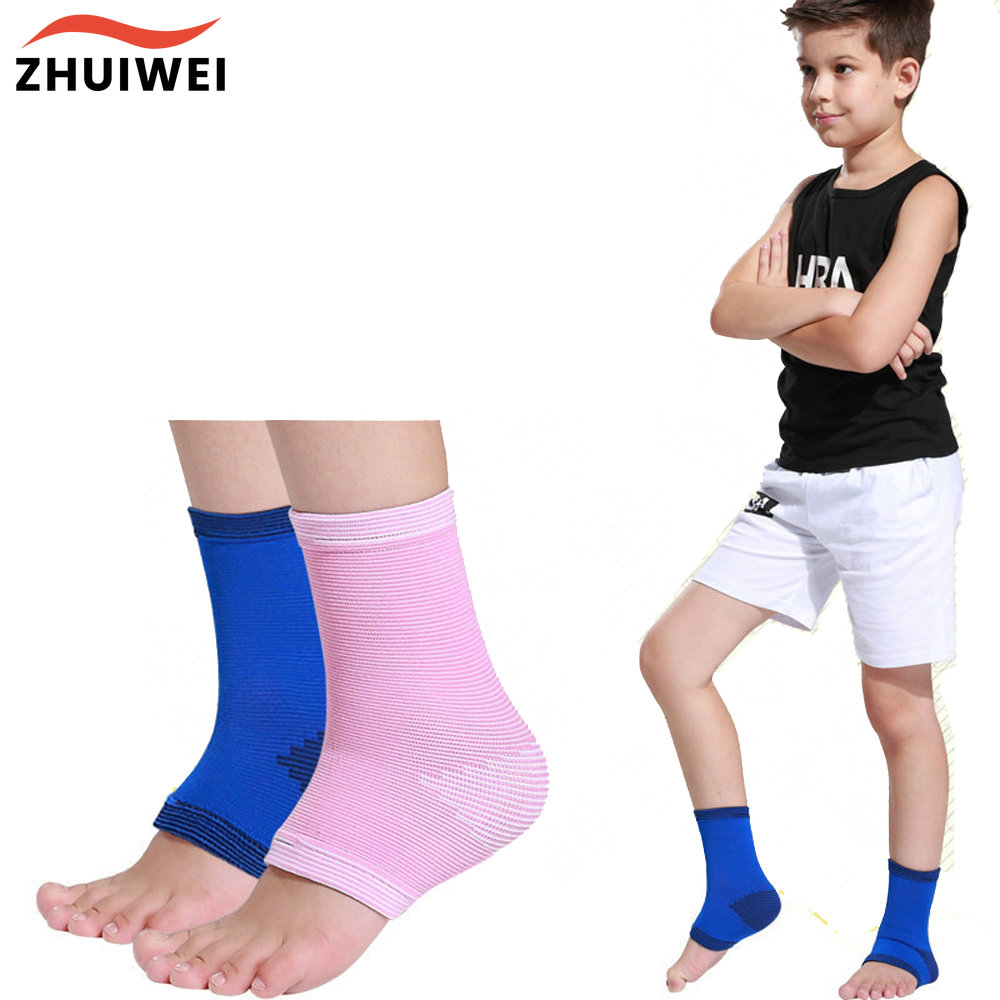 Ankle Mobility Band - 1 ペア子供キッズ足首圧縮ブレースサポートサイクリングランニングフィットネス少年少女スポーツ安全ガードプロテクター