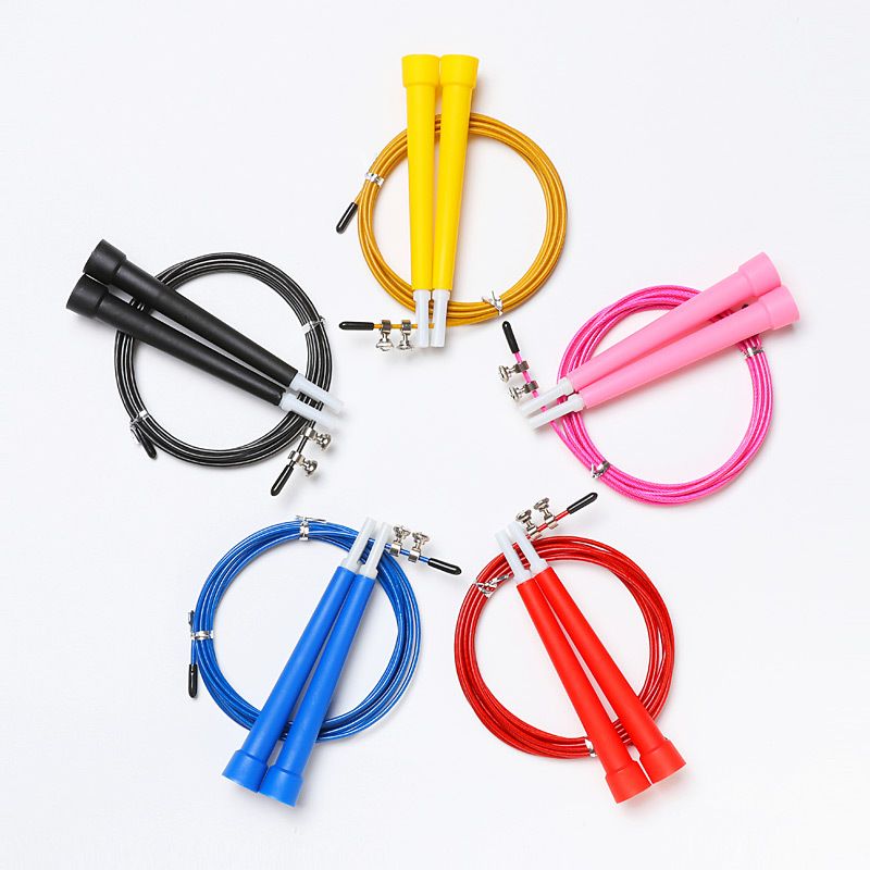 Skipping Rope Pvc - 10 個入り プラスチック製 キッズ スピード縄跳び クロスフィット