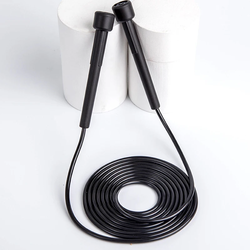 Skipping Rope Pvc - 1PC 2.8 メートルスピード縄跳びプロフェッショナル大人子供ジム PVC 縄跳び調節可能なフィットネス機器筋肉ボクシングトレーニング