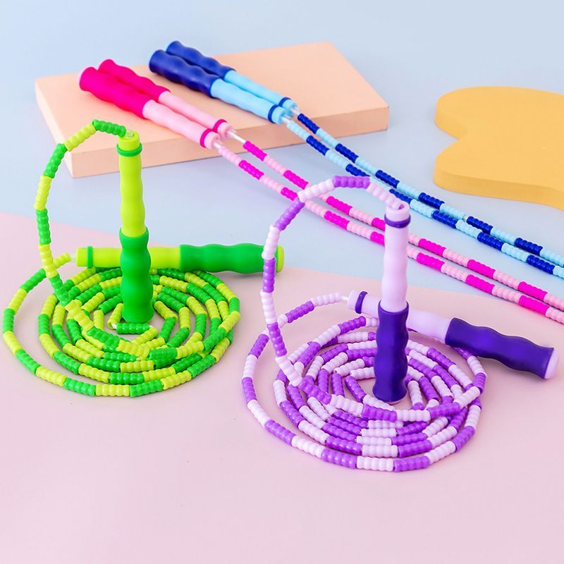 2.8 メートルスキル縄跳び竹 PVC 初心者大人子供ソフト - Skipping Rope Pvc のレビューと価格
