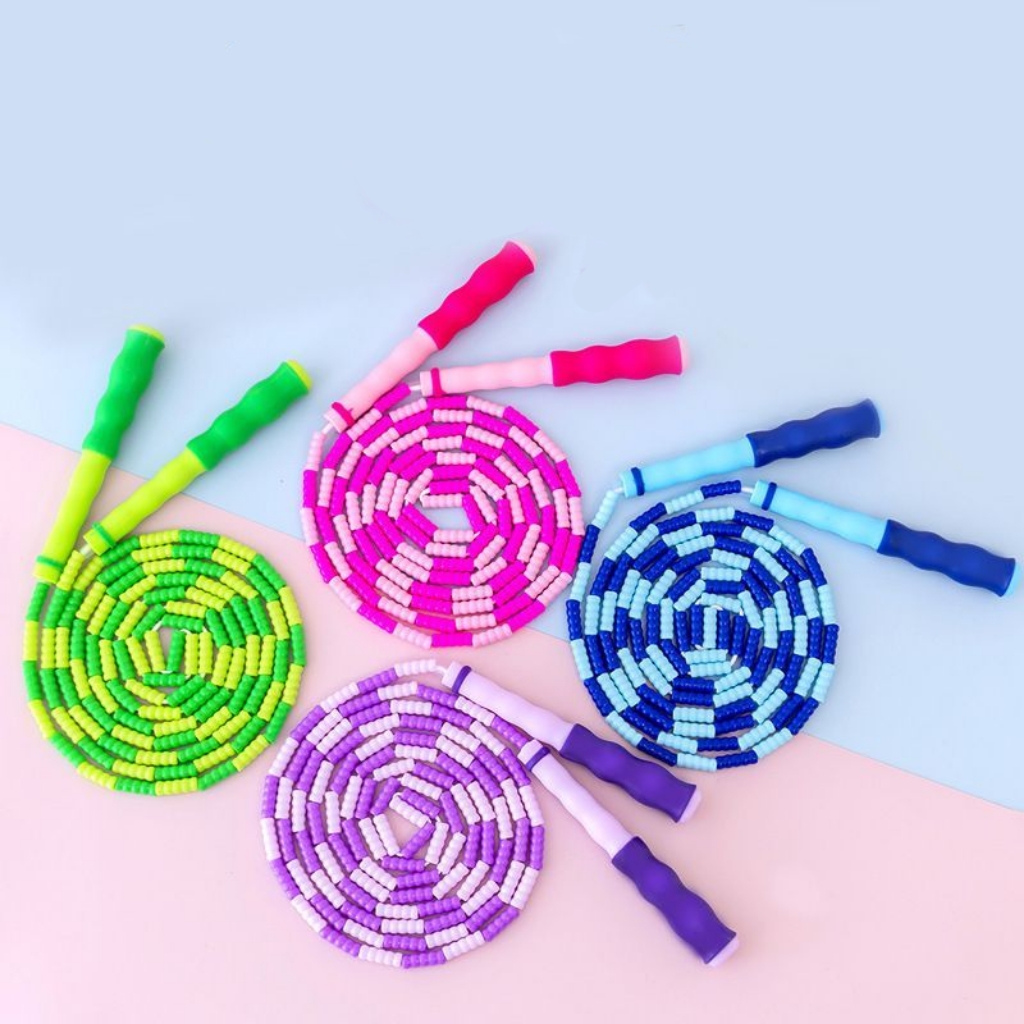 2.8 メートルスキル縄跳び竹 PVC 初心者大人子供ソフト - Skipping Rope Pvc のレビューと価格