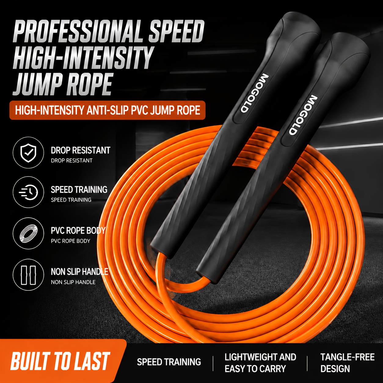 プロ仕様スピードスキッピングロープ - 超軽量PVCトレーニ - Skipping Rope Pvc のレビューと価格