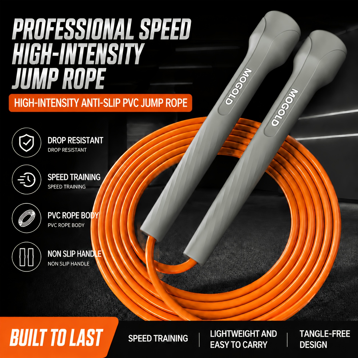 プロ仕様スピードスキッピングロープ - 超軽量PVCトレーニ - Skipping Rope Pvc のレビューと価格