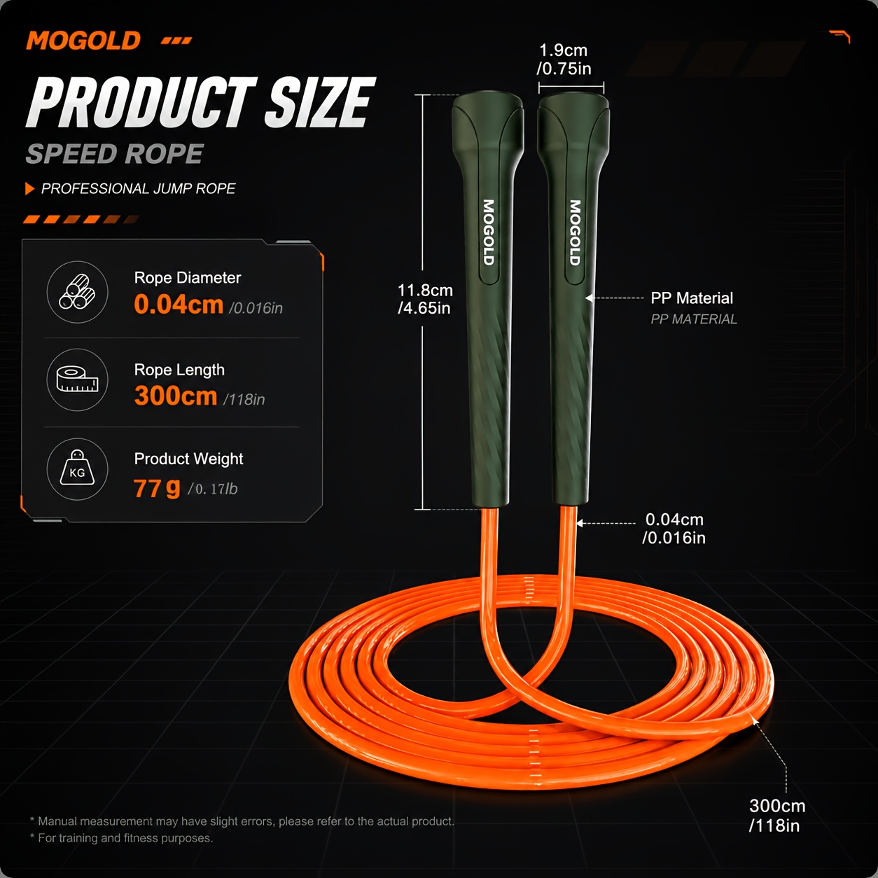 プロ仕様スピードスキッピングロープ - 超軽量PVCトレーニ - Skipping Rope Pvc のレビューと価格