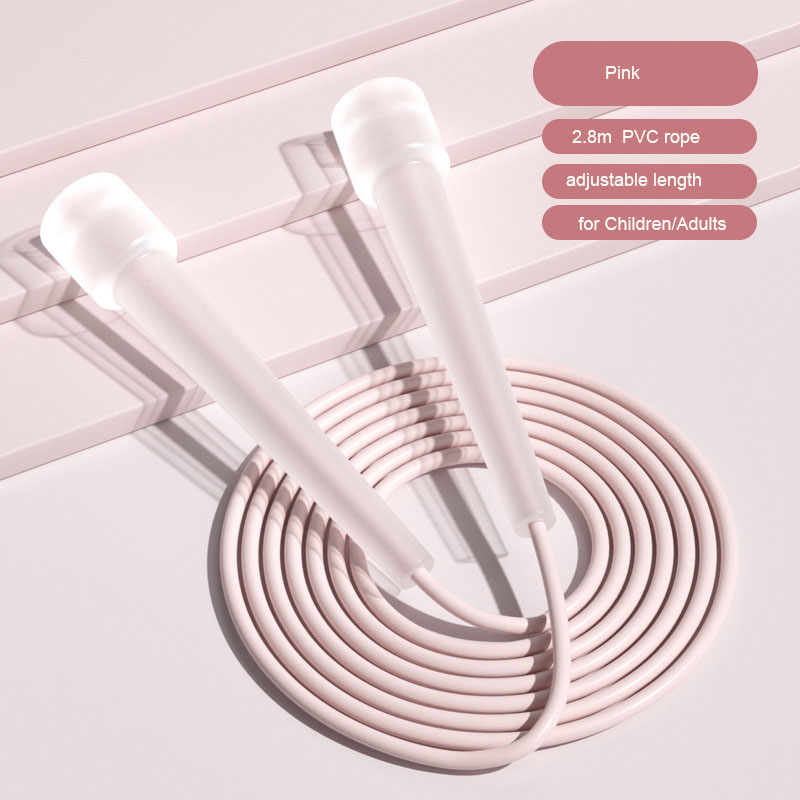 軽量PVC製縄跳び 2.8m 長さ調節可能 子供と大人向け  - Skipping Rope Pvc のレビューと価格