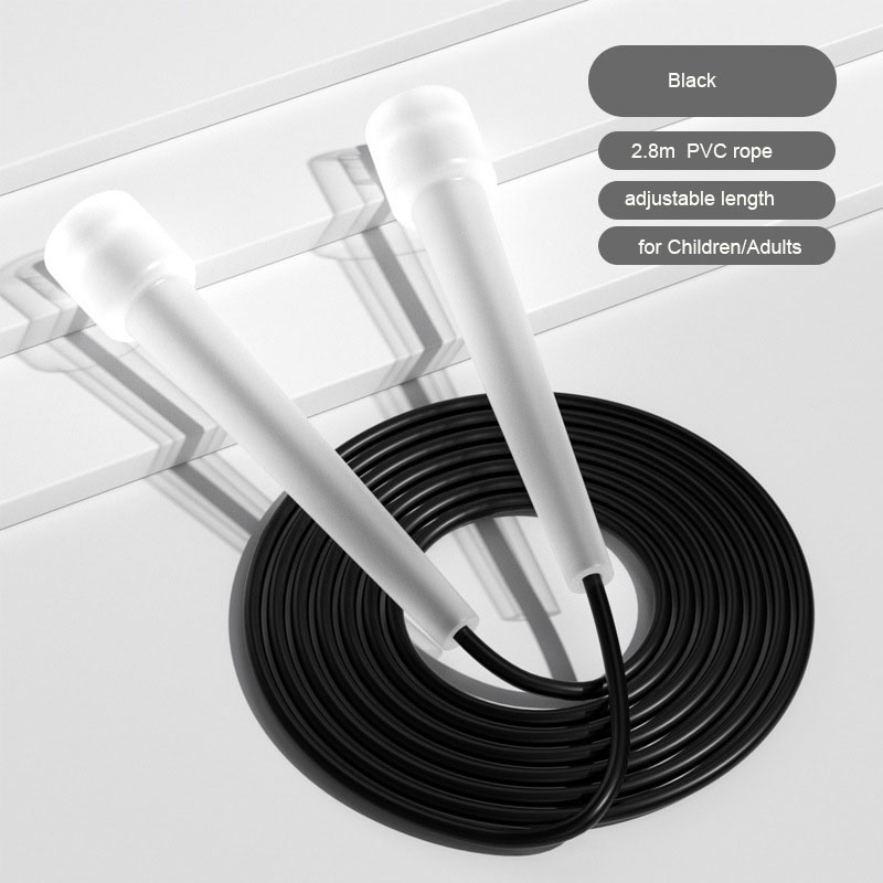 軽量PVC製縄跳び 2.8m 長さ調節可能 子供と大人向け  - Skipping Rope Pvc のレビューと価格