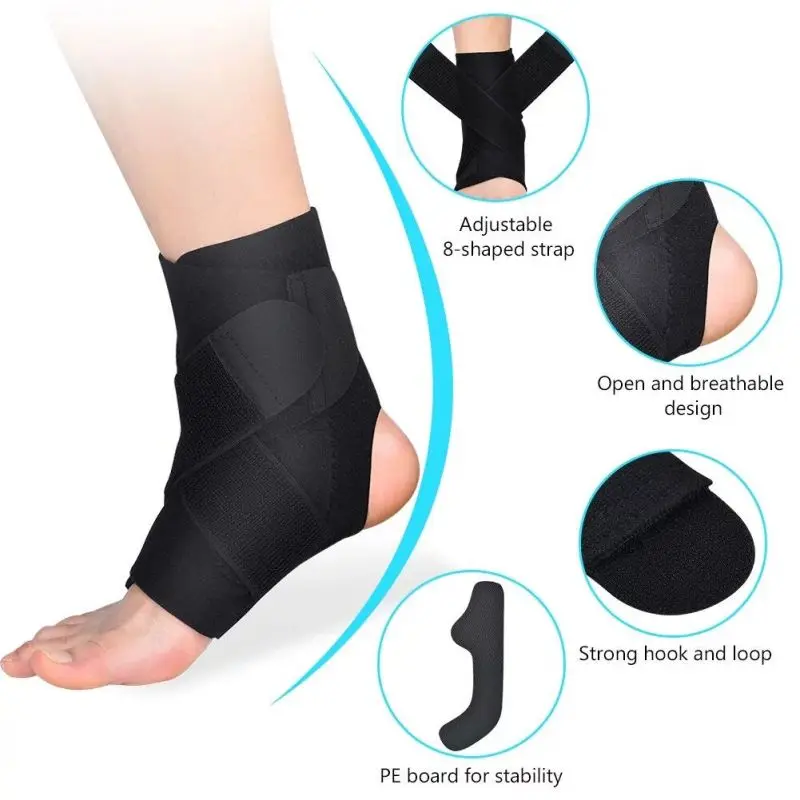 腱サポート調節可能な足首ブレース通気性と快適な弾性足首サポー - Ankle Mobility Band のレビューと価格