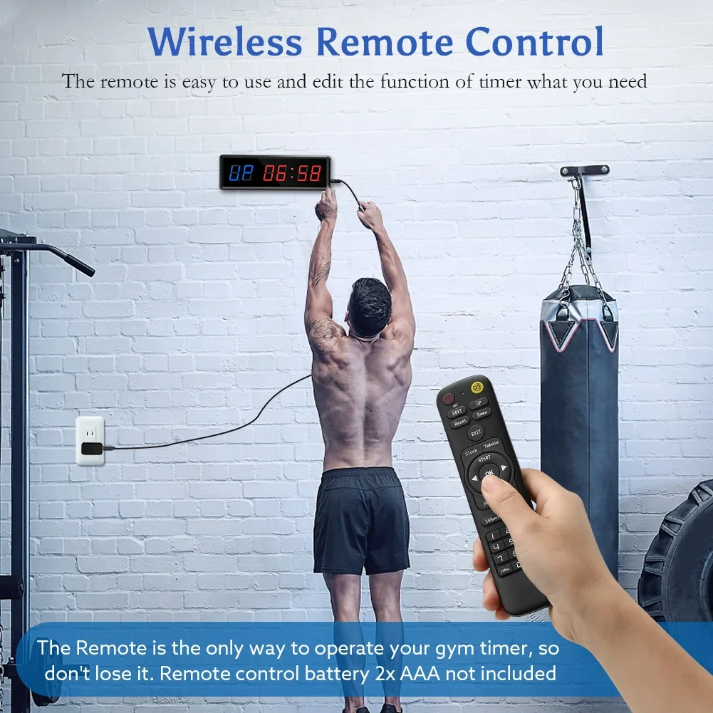 Seesii タイマー 1.5 インチデジタルカウントダウン - Crossfit No Equipment のレビューと価格