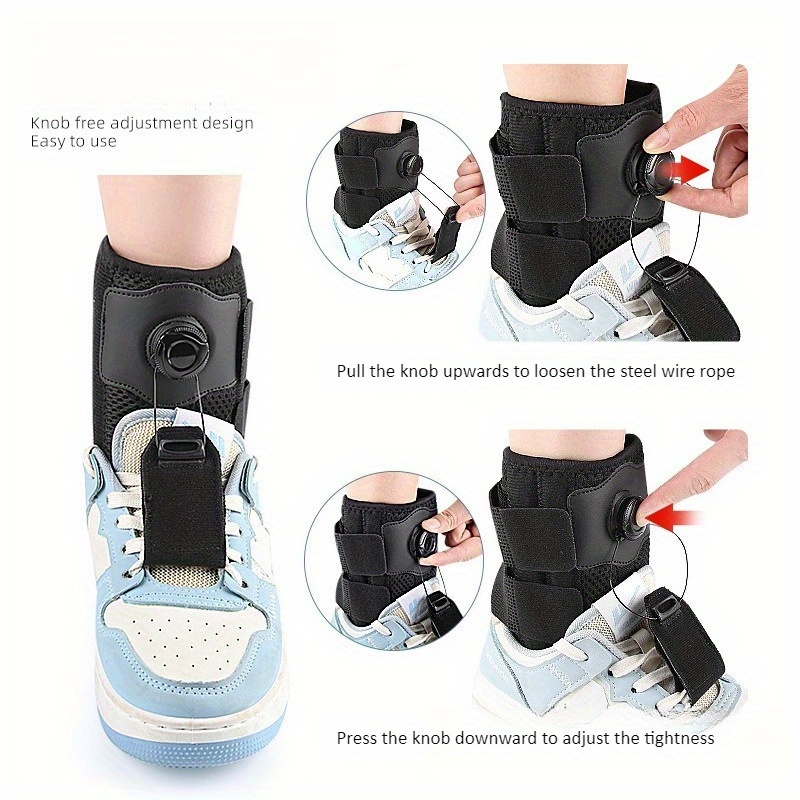 1個入り 再利用可能なノブドロップフットドロップブレース、足 - Ankle Mobility Band のレビューと価格