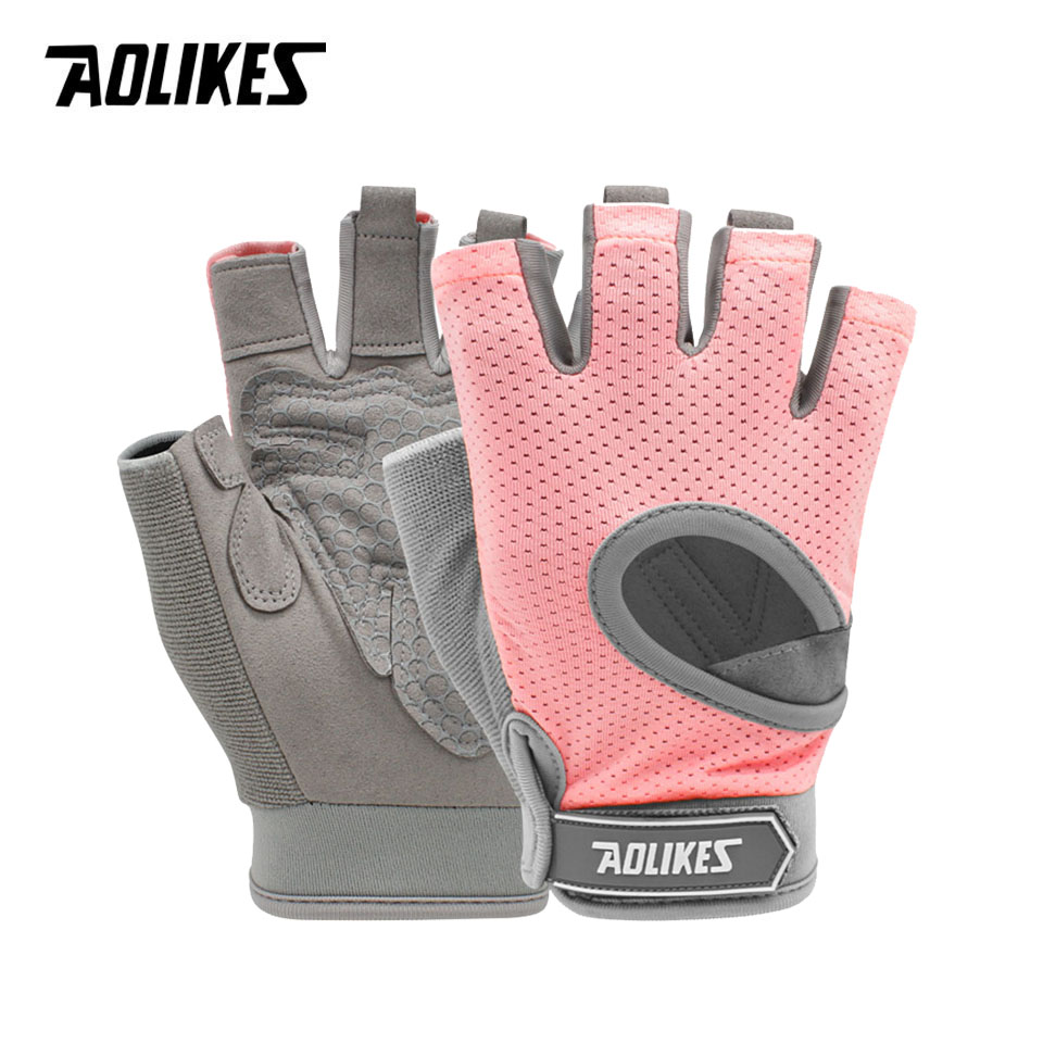 AOLIKES 1 ペアジム手袋ボディビルディングスポーツフ - Crossfit Workout Gear のレビューと価格