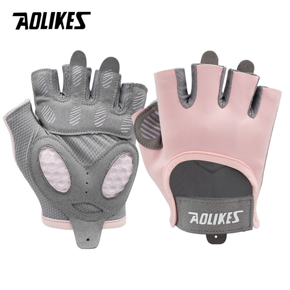 AOLIKES 1 ペアジム手袋ボディビルディングスポーツフ - Crossfit Workout Gear のレビューと価格