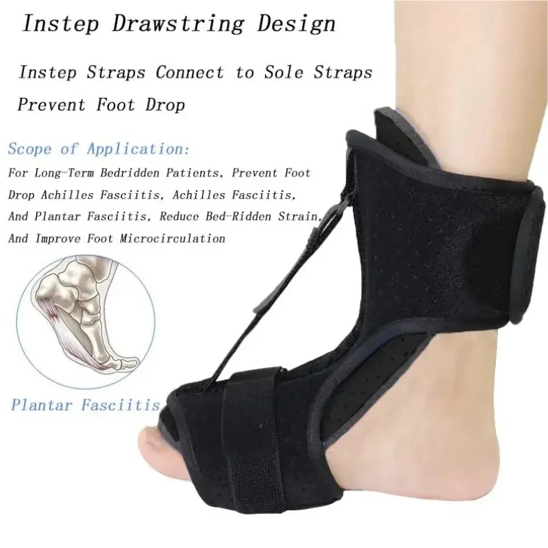 1PC 足底筋膜炎ナイトスプリント調整可能な足首ブレース足ド - Ankle Mobility Band のレビューと価格