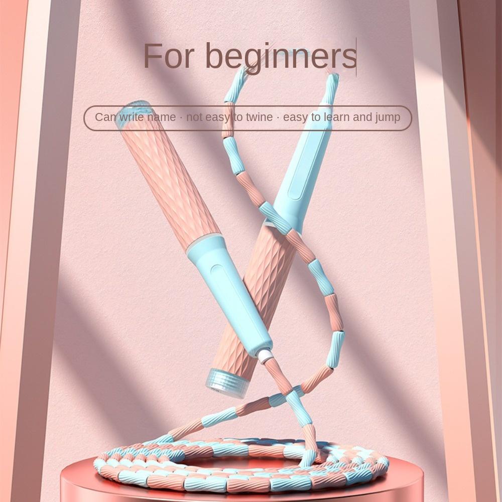 調節可能なソフトビーズ縄跳び 強力な柔軟性 軽量なジャンプト - Skipping Rope Pvc のレビューと価格