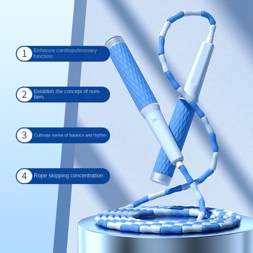 調節可能なソフトビーズ縄跳び 強力な柔軟性 軽量なジャンプト - Skipping Rope Pvc のレビューと価格