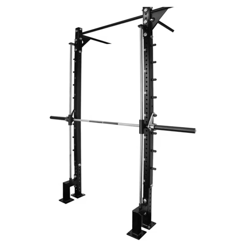壁掛け式スチール製スクワットラック スミスマシン プルアップ - Crossfit Equipment のレビューと価格