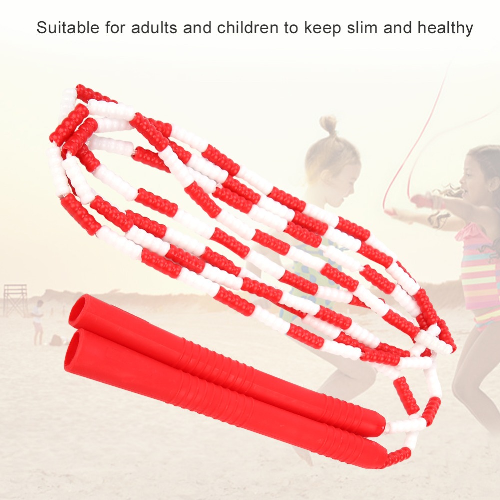 ロープスキッピング PVC ビーズビーズ付きセグメント化され - Skipping Rope Pvc のレビューと価格