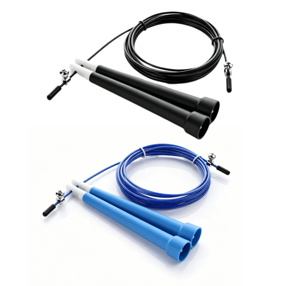 耐久性のあるスチールワイヤー縄跳び、絡まない調節可能な長さス - Skipping Rope Pvc のレビューと価格