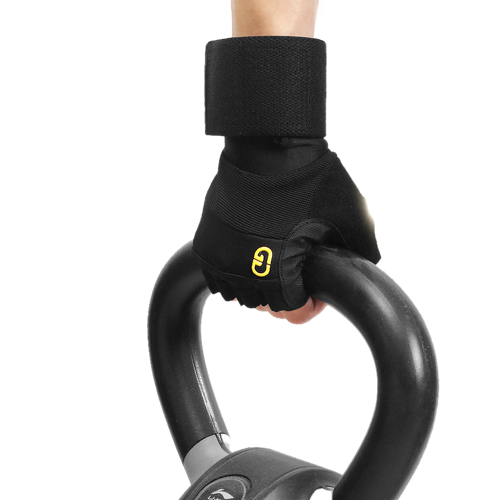 リストサポートとフルパームプロテクションを備えた1ペアのトレ - Crossfit Workout Gear のレビューと価格